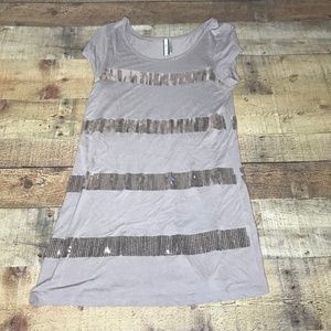 Kische brown sequins made in Turkey size M top
